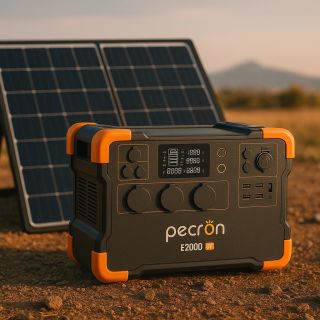 Energie ne cestách – ať jste kdekoliv. Pecron E2000 LFP s kapacitou 2000Wh a možností nabíjení ze sítě, auta i solárních...